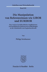 Die Manipulation von Referenzzinsen wie LIBOR und EURIBOR. - Philipp Steinhaeuser