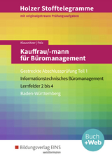 Holzer Stofftelegramme Baden-Württemberg / Holzer Stofftelegramme Baden-Württemberg – Kauffrau/-mann für Büromanagement - Klausnitzer, Lars; Pelz, Marianne