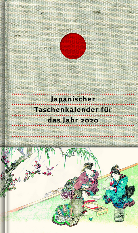 Japanischer Taschenkalender für das Jahr 2020 - 