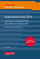 Praktiker-Handbuch Außensteuerrecht 2019, 2 Bde., 43.A. - 