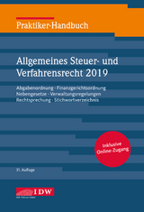 Praktiker-Handbuch Allgemeines Steuer-und Verfahrensrecht 2019 - 