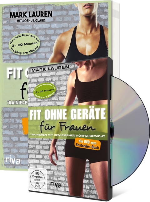 Fit ohne Geräte für Frauen Buch + DVD - Bundle - Mark Lauren, Joshua Clark