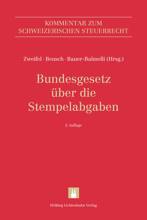 Bundesgesetz über die Stempelabgaben (StG) - 