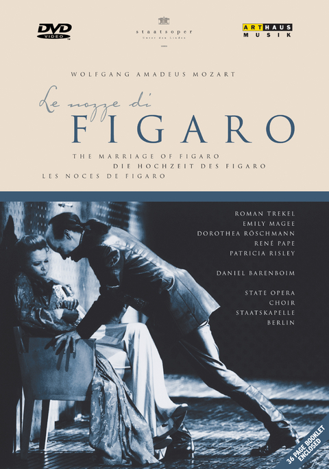 Le Nozze di Figaro. Die Hochzeit des Figaro, italien. Version. The Marriage of Figaro, italien. Version, DVD - Wolfgang Amadeus Mozart