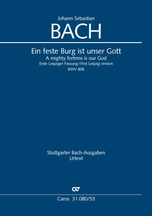 Ein feste Burg ist unser Gott (Klavierauszug) - Johann Sebastian Bach
