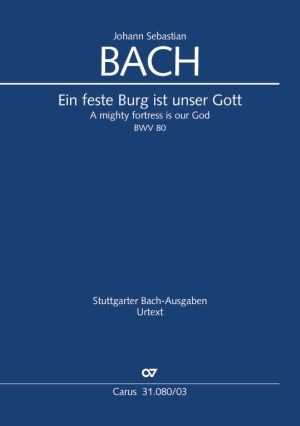 Ein feste Burg ist unser Gott (Klavierauszug) - Johann Sebastian Bach