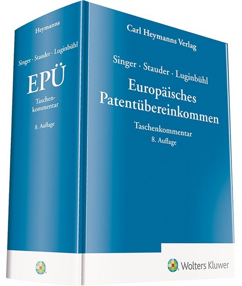 Europäisches Patentübereinkommen EPÜ - 
