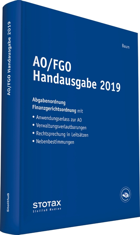AO/FGO Handausgabe 2019 - Michael Baum