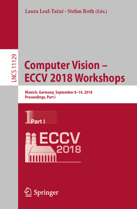 Computer Vision – ECCV 2018 Workshops - 