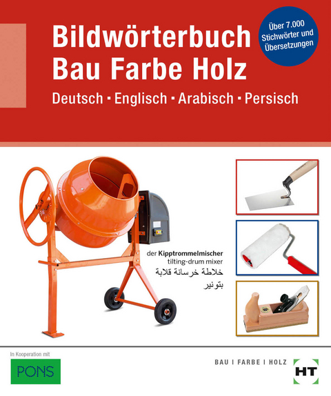 Bildwörterbuch Bau Farbe Holz