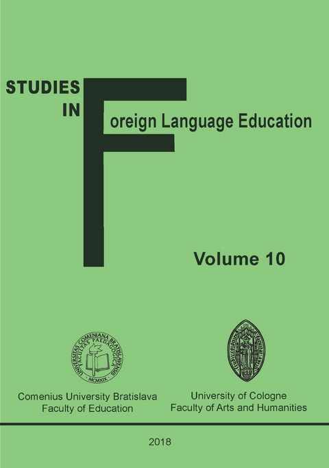 Studies in Foreign Language Education - 