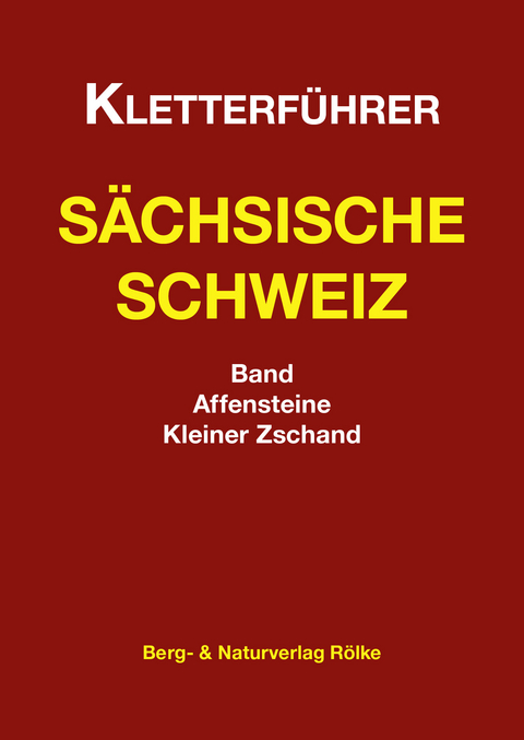 Kletterführer Affensteine - Dietmar Heinicke