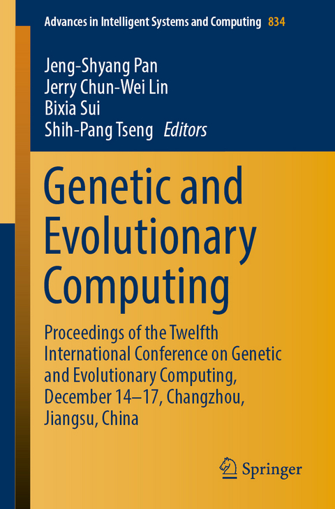 Genetic and Evolutionary Computing - 