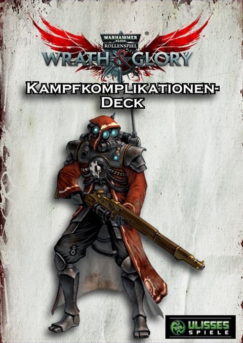 WH40K Wrath & Glory - Kampfkomplikationen Kartendeck - Ross Watson