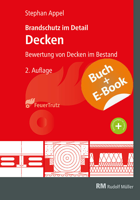 Brandschutz im Detail – Decken - mit E-Book - Stephan Appel