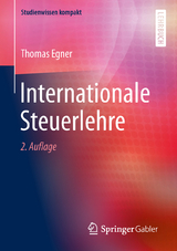 Internationale Steuerlehre - Egner, Thomas