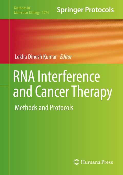 RNA Interference and Cancer Therapy - 