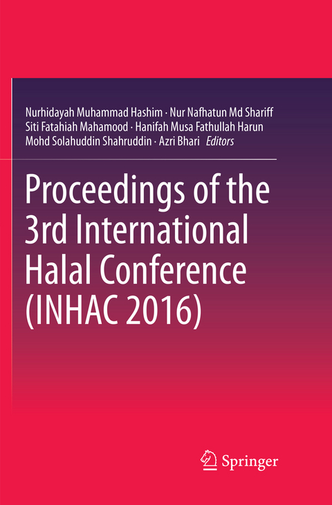 Proceedings of the 3rd International Halal Conference (INHAC 2016) - 