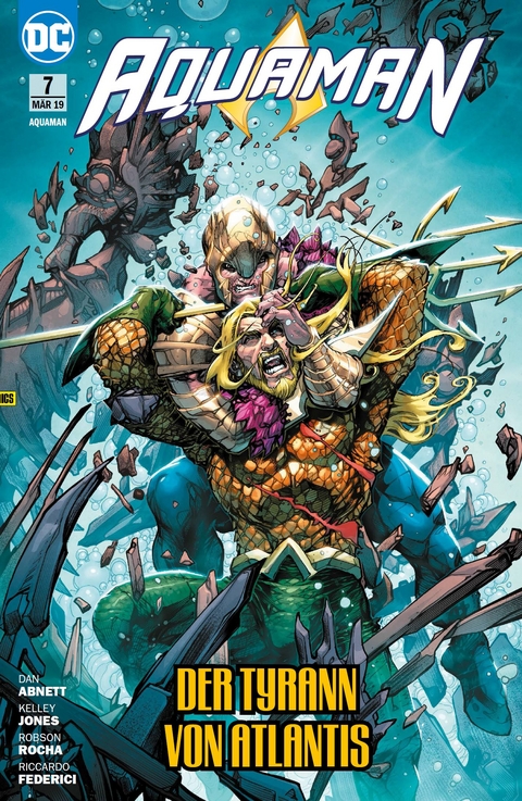 Aquaman - Dan Abnett, Riccardo Federici, Kelley Jones, Robson Rocha