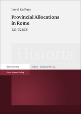 Provincial Allocations in Rome - David Rafferty