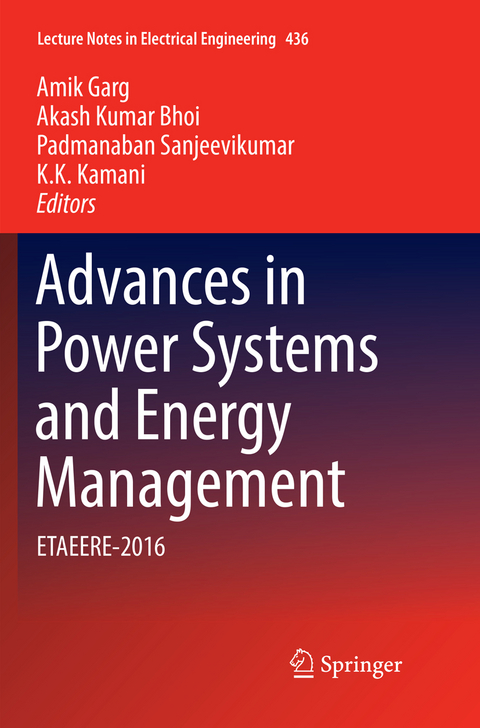 Advances in Power Systems and Energy Management - 