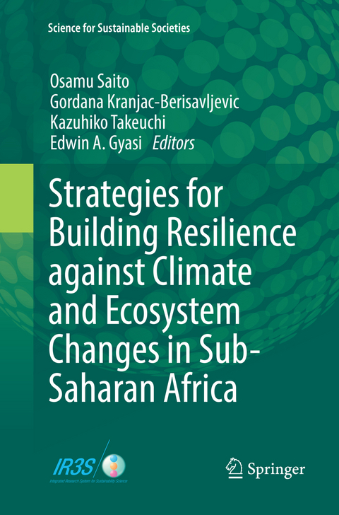 Strategies for Building Resilience against Climate and Ecosystem Changes in Sub-Saharan Africa - 