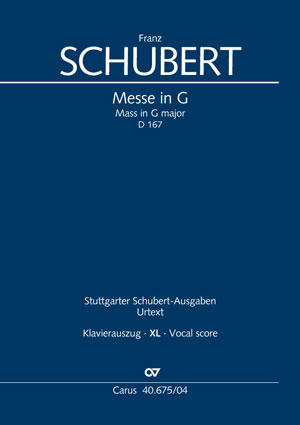 Messe in G (Klavierauszug XL) - Franz Schubert