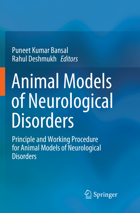 Animal Models of Neurological Disorders - 