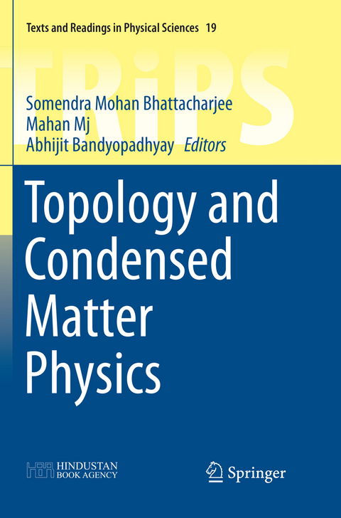 Topology and Condensed Matter Physics - 