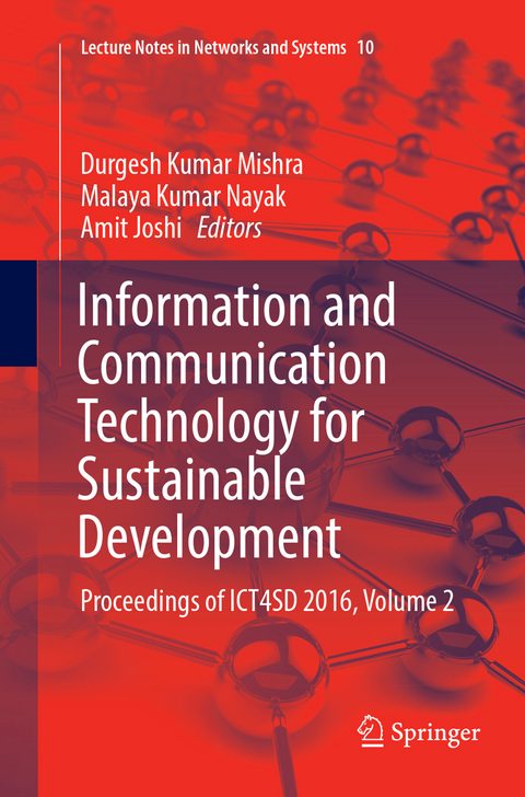 Information and Communication Technology for Sustainable Development - 