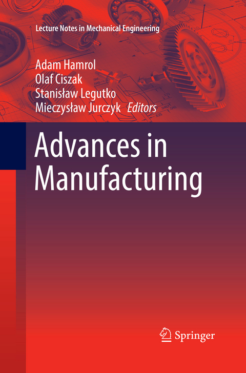 Advances in Manufacturing - 