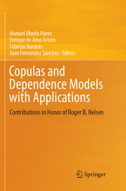 Copulas and Dependence Models with Applications - 