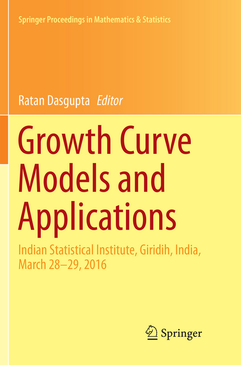 Growth Curve Models and Applications - 