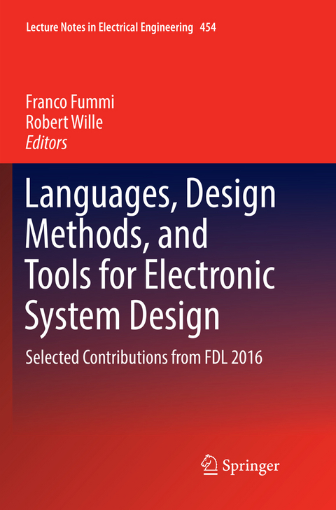 Languages, Design Methods, and Tools for Electronic System Design - 