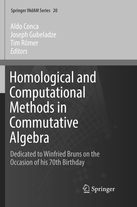 Homological and Computational Methods in Commutative Algebra - 