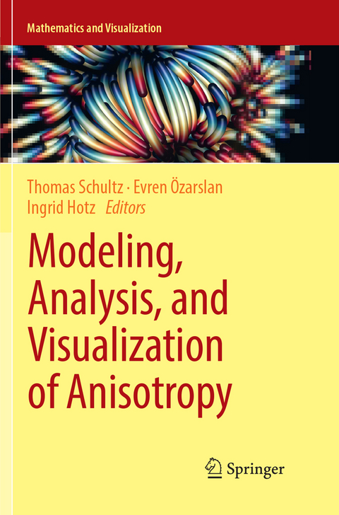 Modeling, Analysis, and Visualization of Anisotropy - 