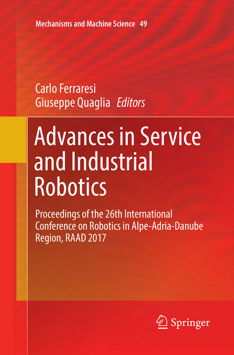 Advances in Service and Industrial Robotics - 