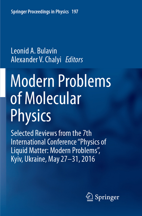 Modern Problems of Molecular Physics - 
