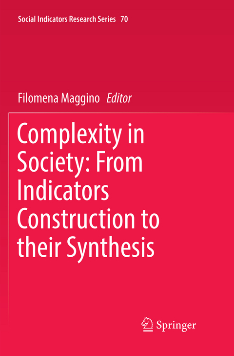 Complexity in Society: From Indicators Construction to their Synthesis - 