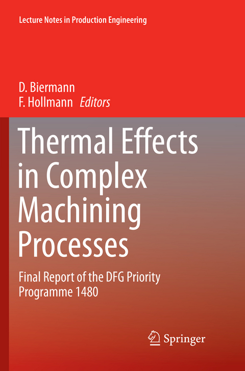 Thermal Effects in Complex Machining Processes - 