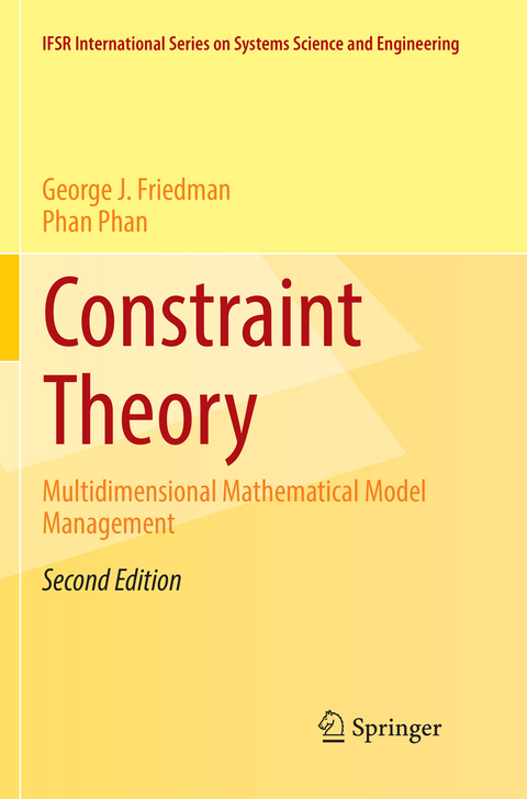 Constraint Theory - George J. Friedman, Phan Phan