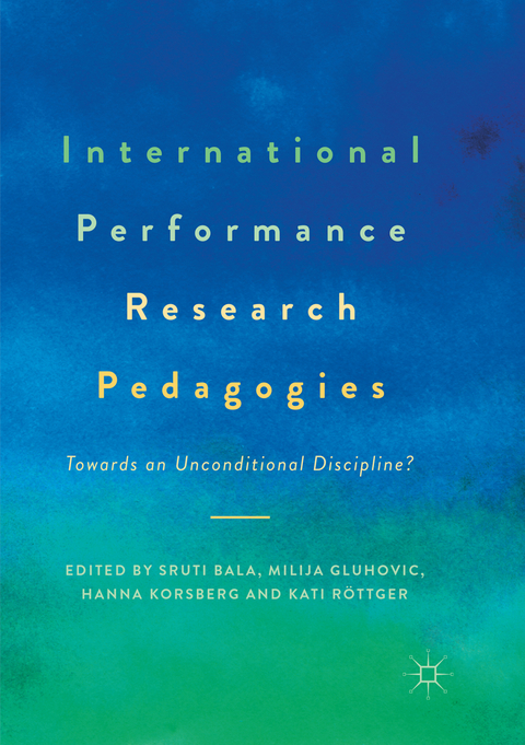 International Performance Research Pedagogies - 