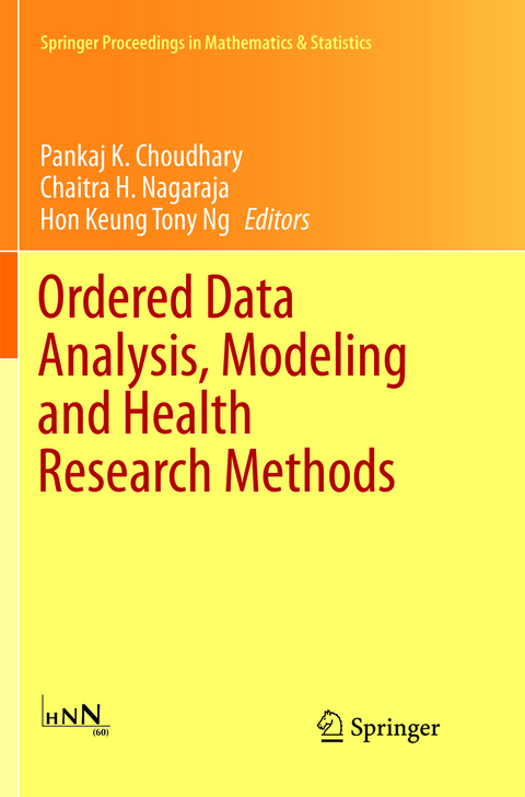 Ordered Data Analysis, Modeling and Health Research Methods - 