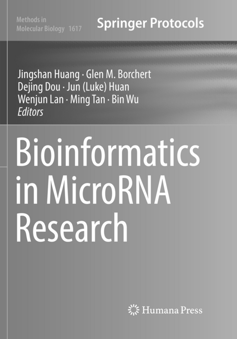 Bioinformatics in MicroRNA Research - 