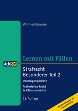 Strafrecht Besonderer Teil 2 - Winfried Schwabe