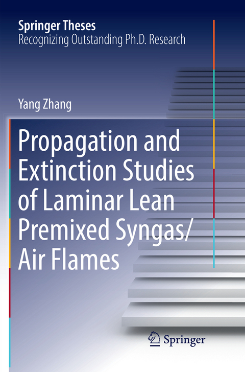 Propagation and Extinction Studies of Laminar Lean Premixed Syngas/Air Flames - Yang Zhang