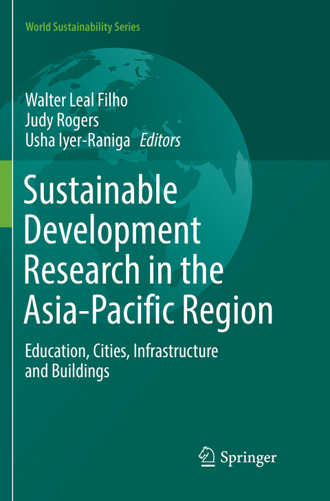 Sustainable Development Research in the Asia-Pacific Region - 