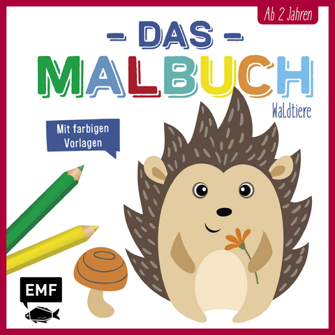 Das Malbuch – Waldtiere