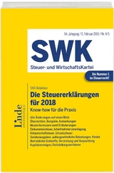 Die Steuererklärungen für 2018 - 