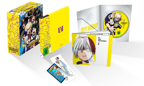 My Hero Academia - 2. Staffel - Blu-ray 1 mit Sammelschuber (Limited Edition) - Kenji Nagasaki